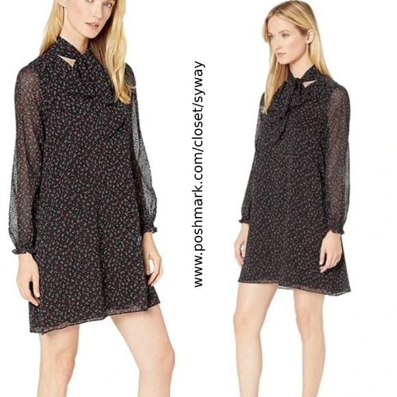 CeCe Dresses & Skirts - CECE Wistful Blooms Mini Shift Dress